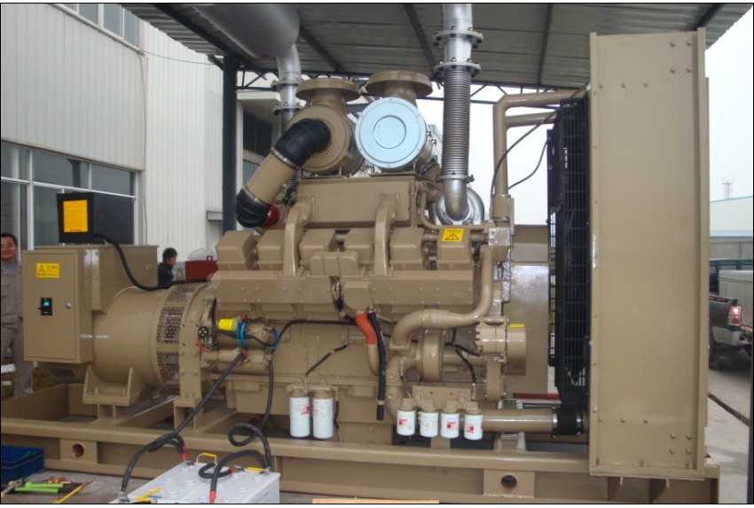 兖州应急800kw康明斯高压系列柴油发电机组